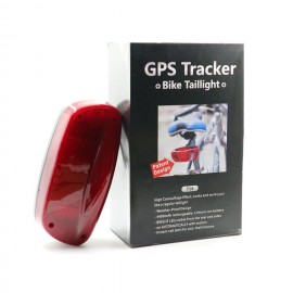 Localizador GPS GSM para bicicletas en Luz Trasera Kingsneed